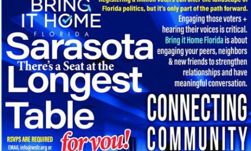Bring It Home Sarasota Florida's The Longest Table: Connecting Community