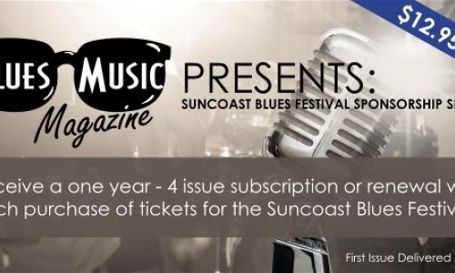 WIN A ONE YEAR FREE SUBSCRIPTION TO BLUES MUSIC MAGAZINE!
