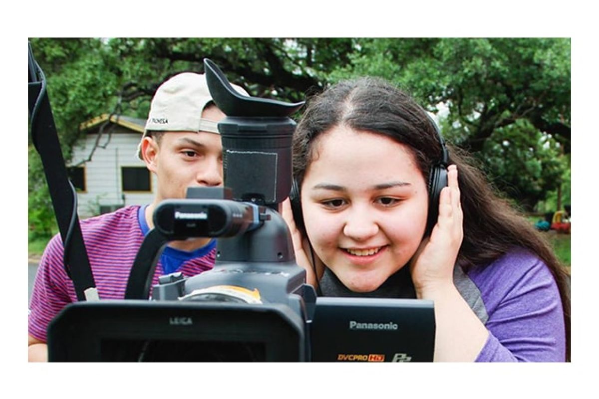 Students at Sarasota Film Festival Virtual Film Camp