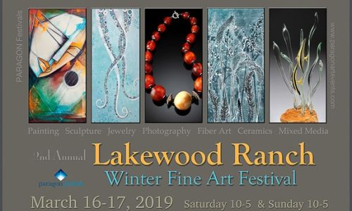 2nd Annual Sarasota / Lakewood Ranch Fine Art Festival- March 16-17