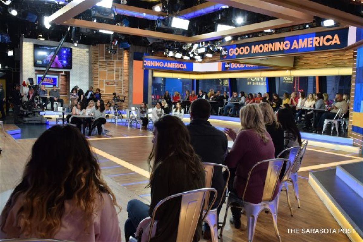 Good Morning America – Being on Live Television