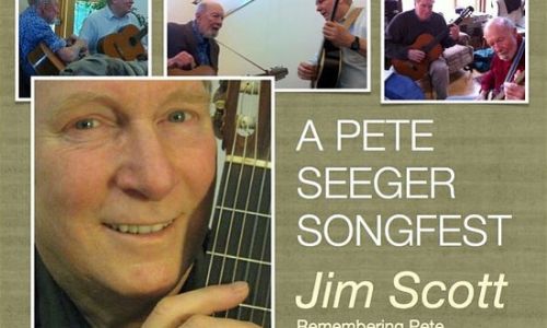 Jim Scott Remembers Pete Seeger in Song at Fogartyville in Sarasota