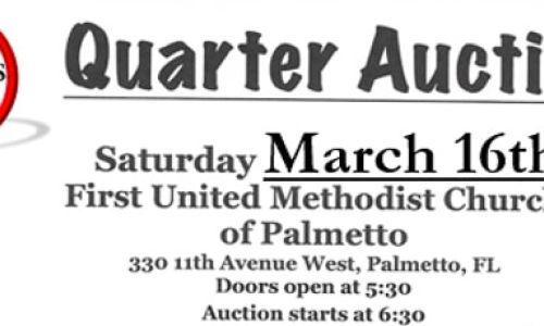 Hungers End Inc Semi-Annual Quarter Auction in Palmetto, FL