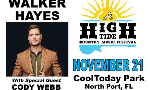 High Tide Country Music Festival Comes To CoolToday Park in North Port, Florida In November