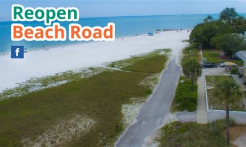 Reopen Beach Road Siesta Key Florida