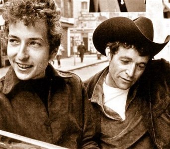 Bob Dylan and Woodie Guthrie