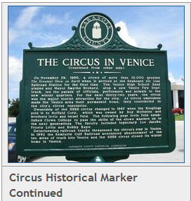 The Circus In Venice Florida