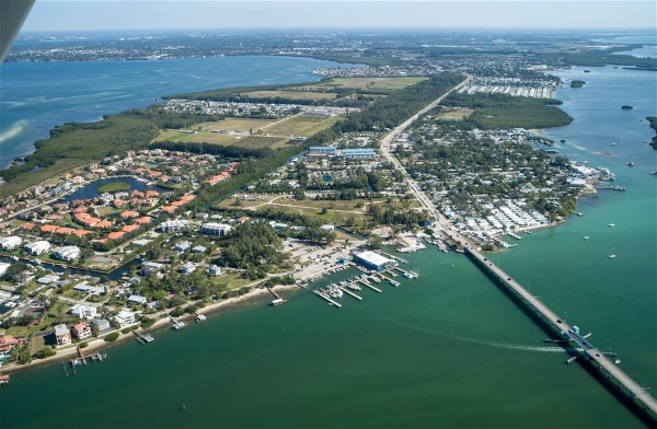 Aerial View of Cortez, Florida by Jack Elak