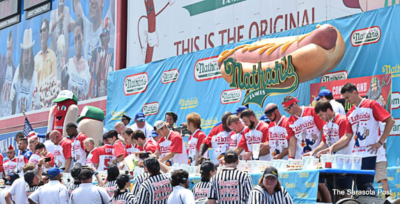 Coney Island for the 102nd Annual Nathan's Hot Dog Eating Contest