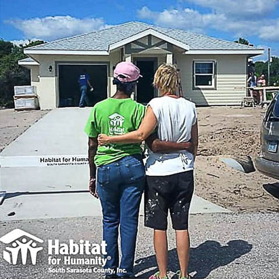 Working hard at Habitat for Humanity South Sarasota County, Inc.
