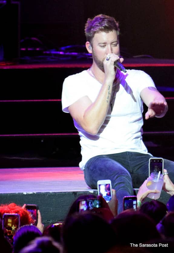 Charles Kelley at the Lady Antebellum Summer Plays On Tour - Mid-Florida Amphitheater in Tampa, FL