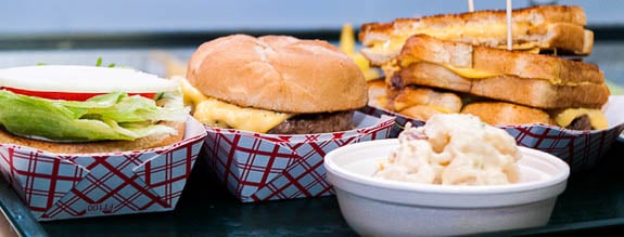 The world's best burger and sides is at Duffy's Tavern on Anna Maria Island, FL