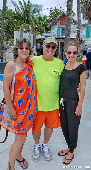 Laura, Sande and Lindsay at The Sandbar in Delray Beach, FL