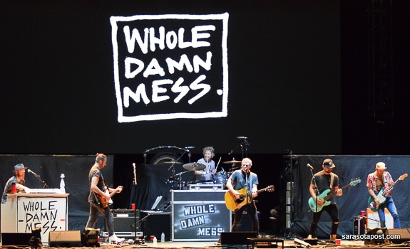 Don Miggs and "Whole Damn Mess" opened for the ZZ Top Tour in Tampa