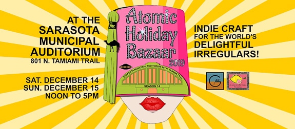 Atomic Holiday Bazaar at Sarasota Municipal Auditorium in Sarasota, FL