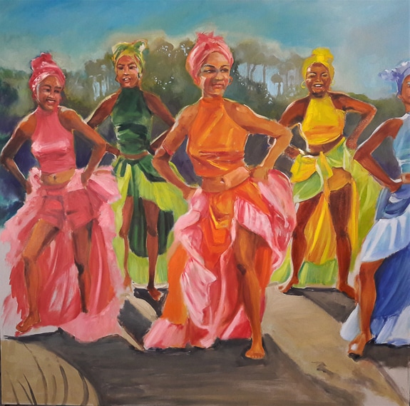 Carribean Dancers by Kaytee Esser